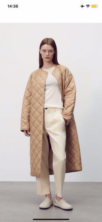 のサイズ ZARA フェイクレザー ロングパフジャケット gXv2U-m34433588034 新品 までの