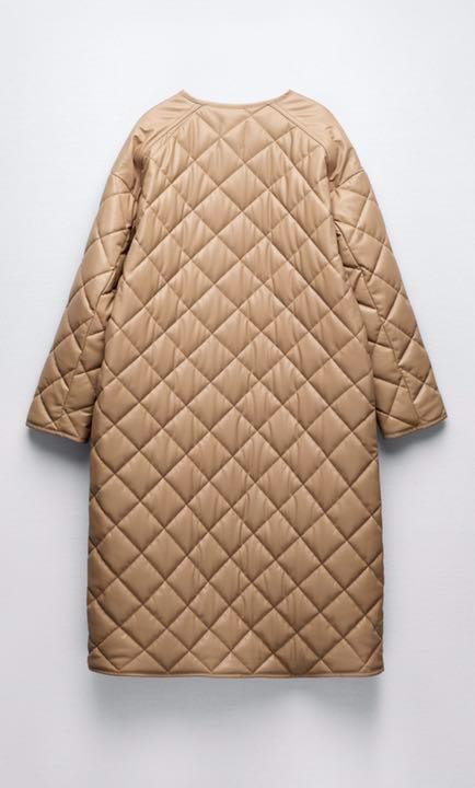 のサイズ ZARA フェイクレザー ロングパフジャケット gXv2U-m34433588034 新品 までの