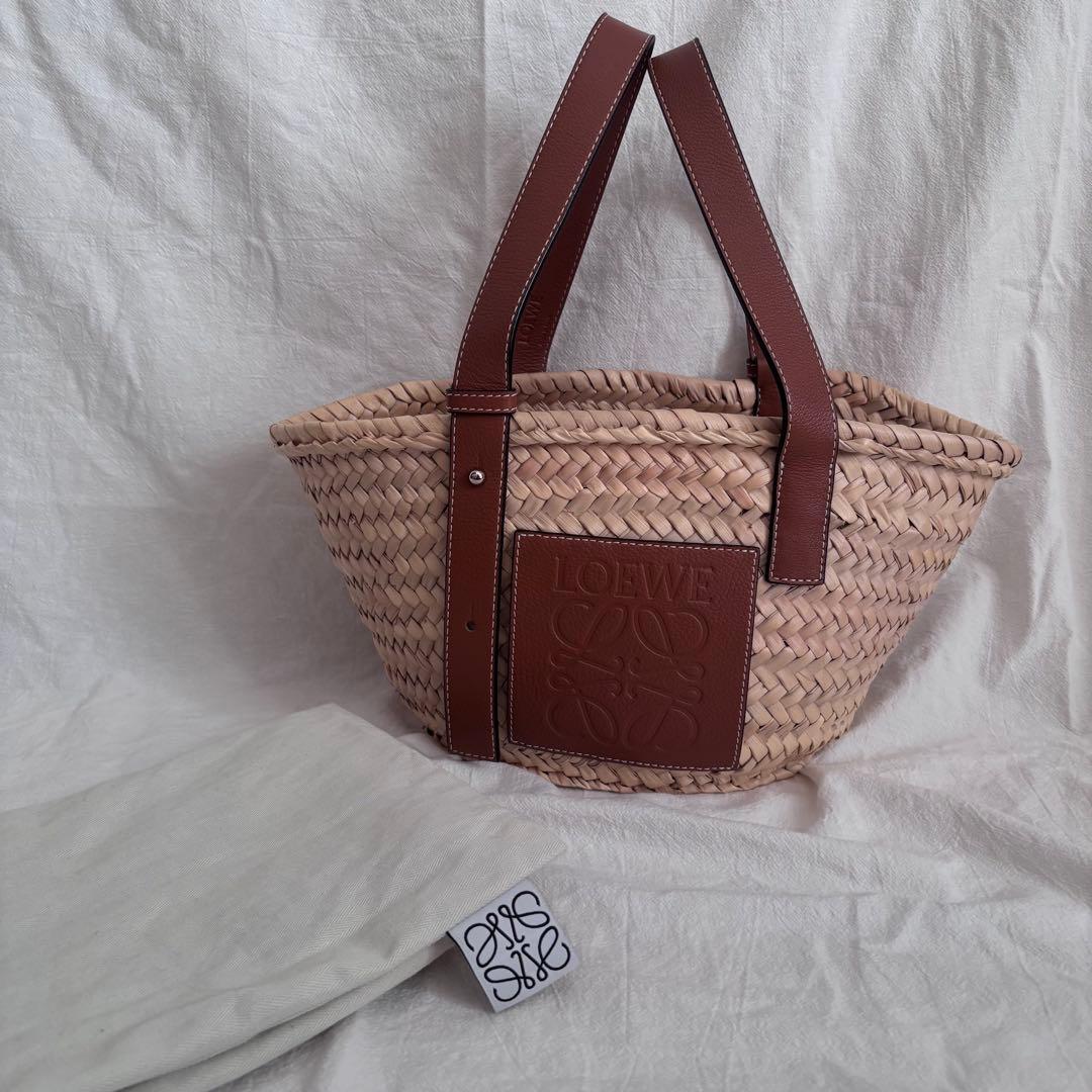 【美品】LOEWE ロエベ カゴバッグ スモール