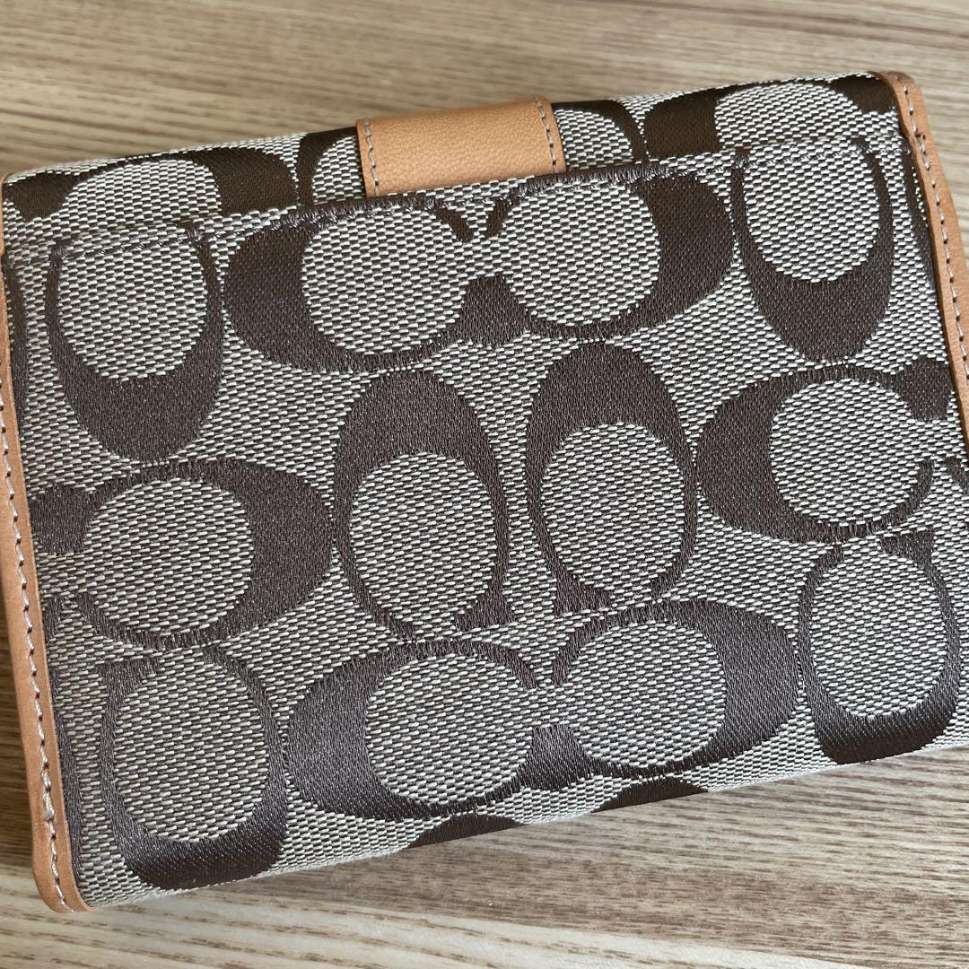 【未使用品】COACH 三つ折り財布