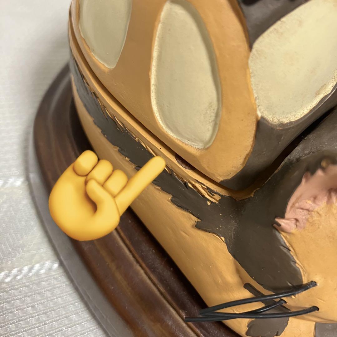 となりのトトロ ネコバス オルゴール 陶器 希少