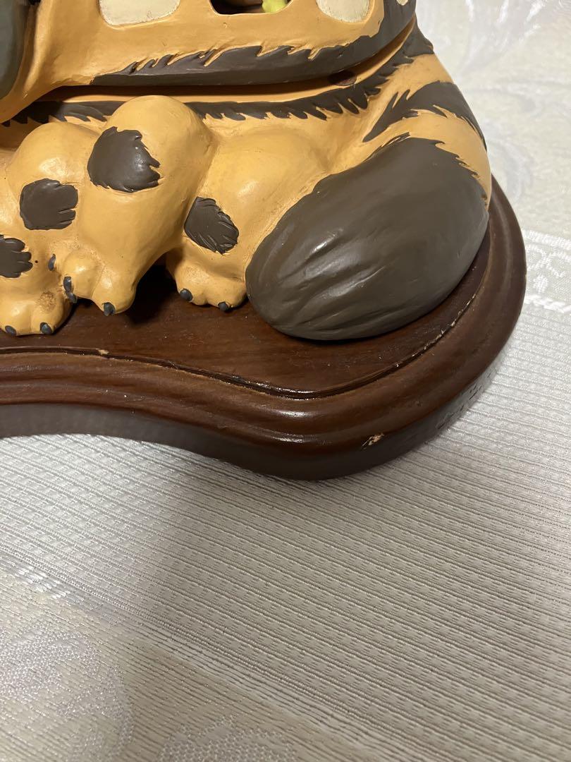 となりのトトロ ネコバス オルゴール 陶器 希少