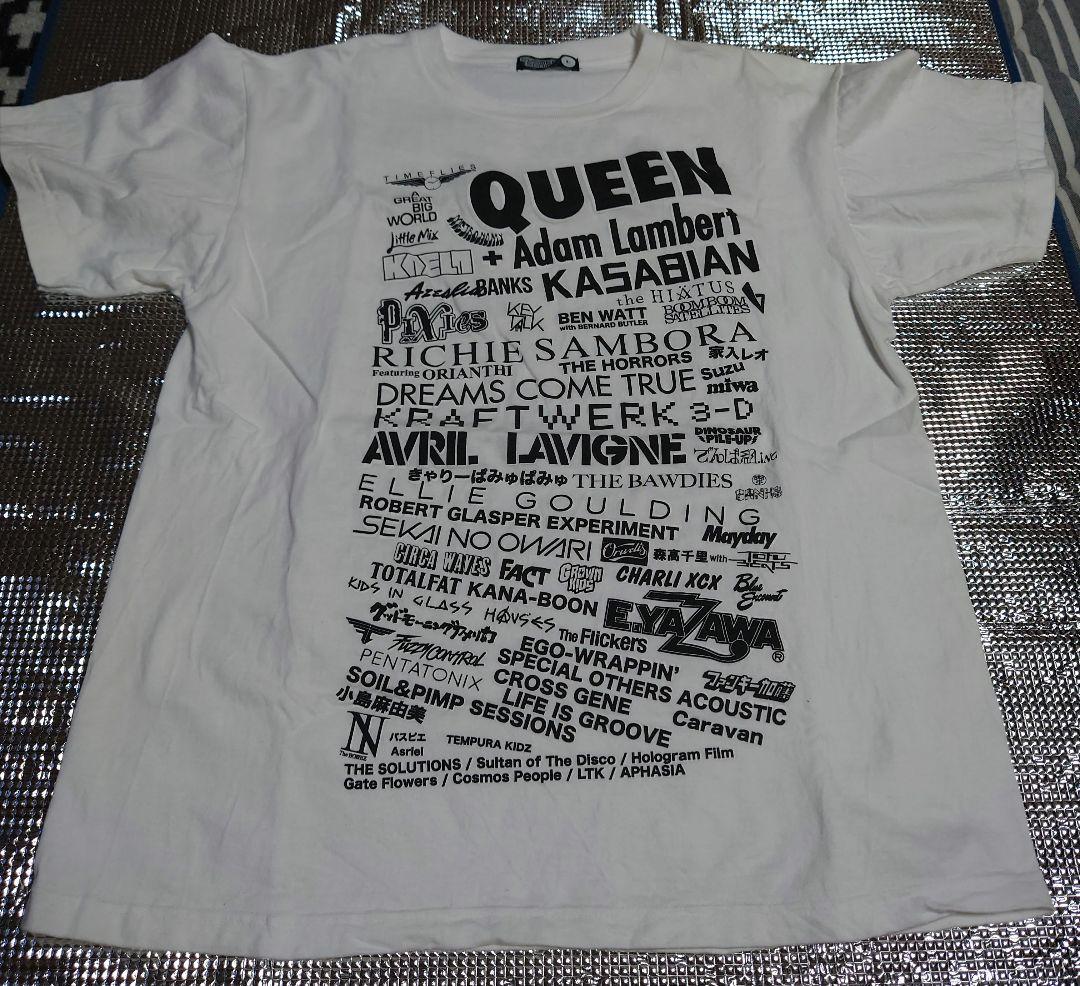 SUMMER SONIC サマーソニック QUEEN クィーン Tシャツ