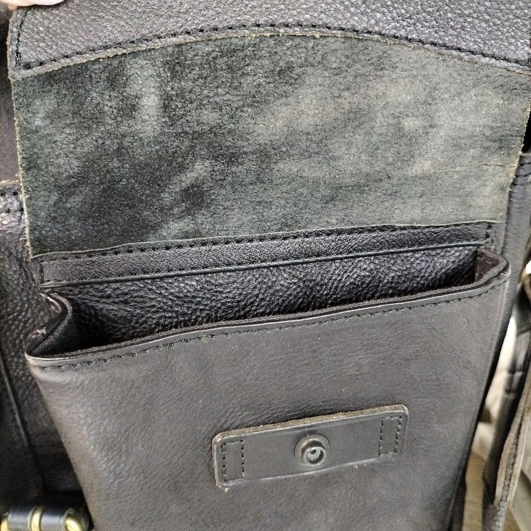 PORTER 70周年記念　ショルダーバッグ　オールレザー