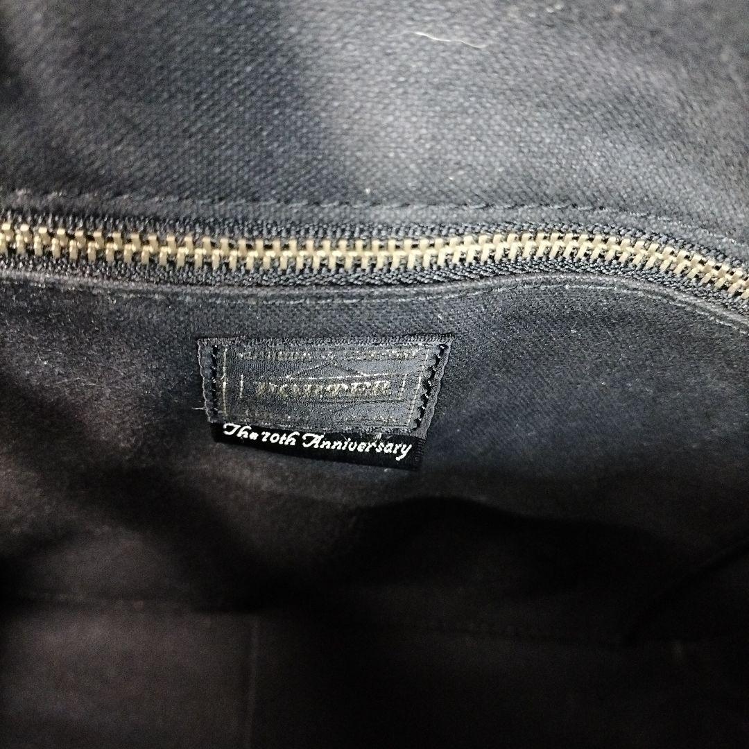 PORTER 70周年記念　ショルダーバッグ　オールレザー