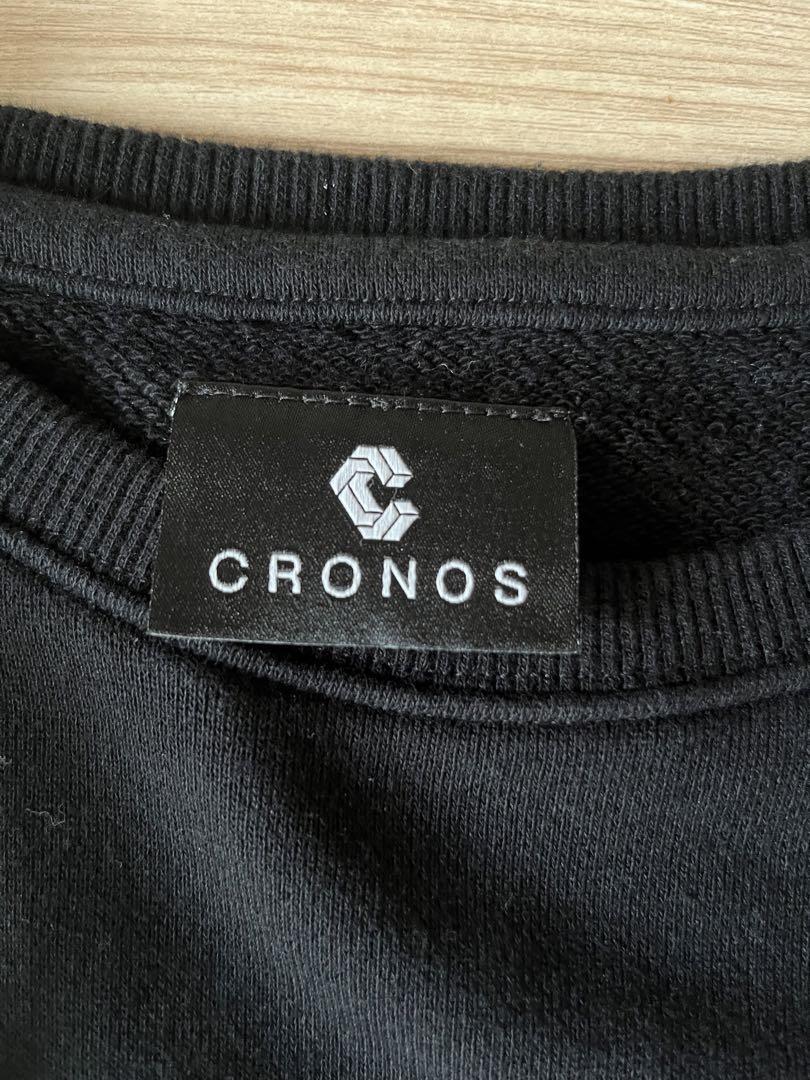 CRONOS ブラック トレーナー Mサイズ CRONOS 黒 トレーナー