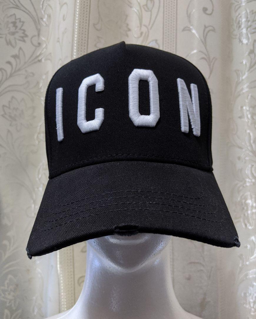 新品未使用品DSQUARED2 ICONベースボールキャップ DSQUARED2 ディースクエアード 帽子 キャップ アイコン ベース
