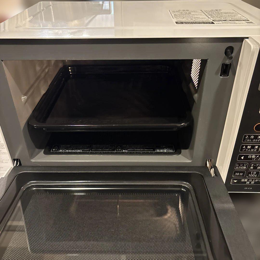 2021年製 東芝電子レンジ ER-V18 50/60Hz