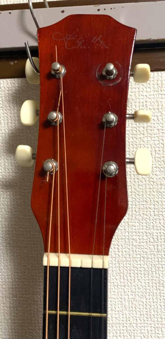 美品 Chelldee チェルディー アコースティックギター【整備品】 chelldee/チェルディー アコースティックギター 弦のセットです