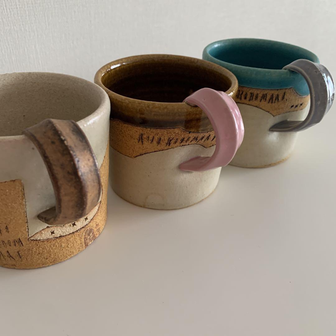 小泊良　マグカップ　3点セット
