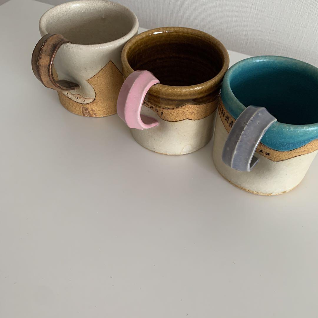 小泊良　マグカップ　3点セット