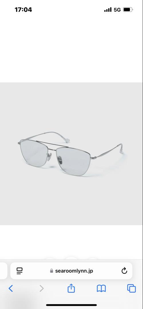 小物 Silver glide aviators Sunglasses