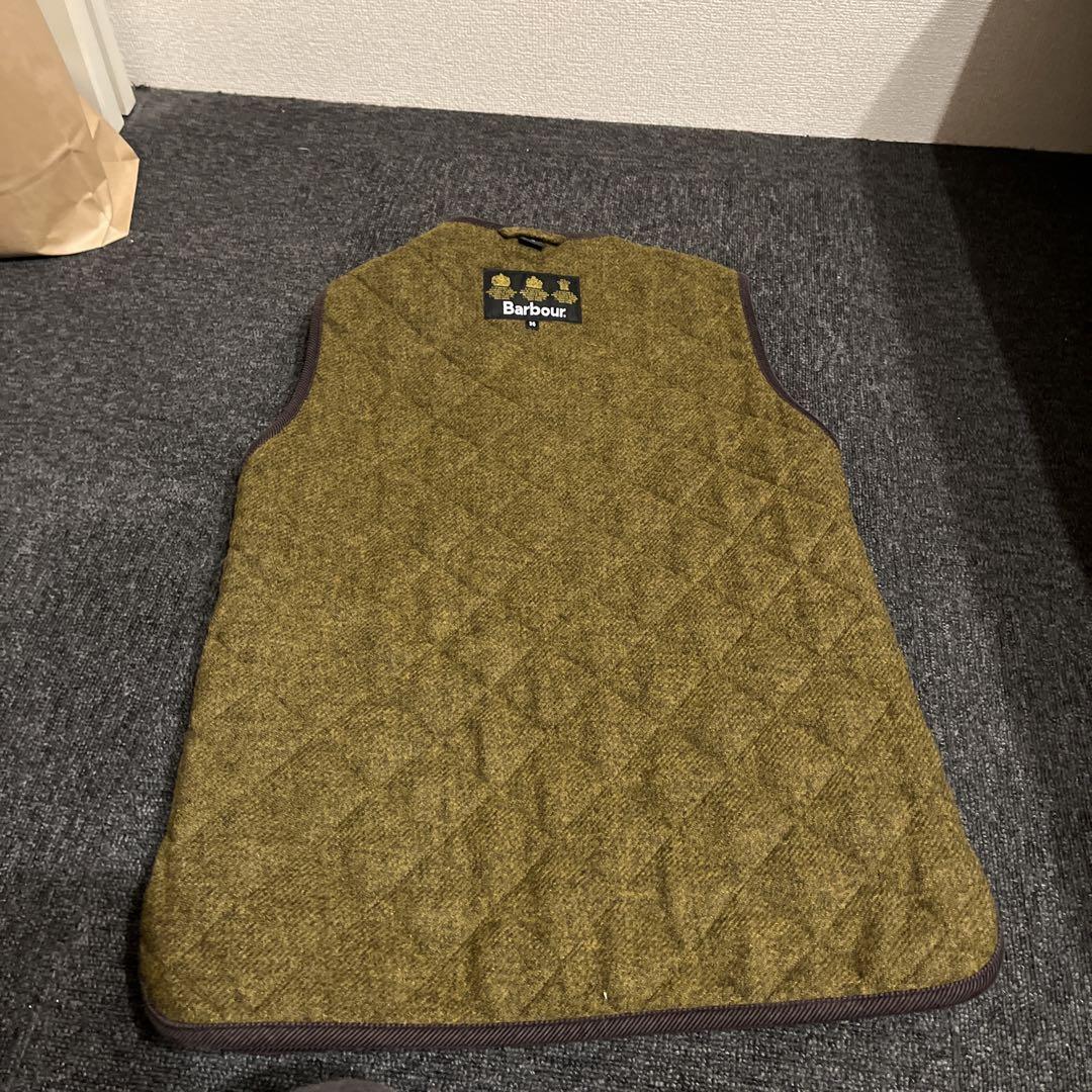 BARBOUR バブアー ライナー ベスト リバーシブル ブラウン グリーン
