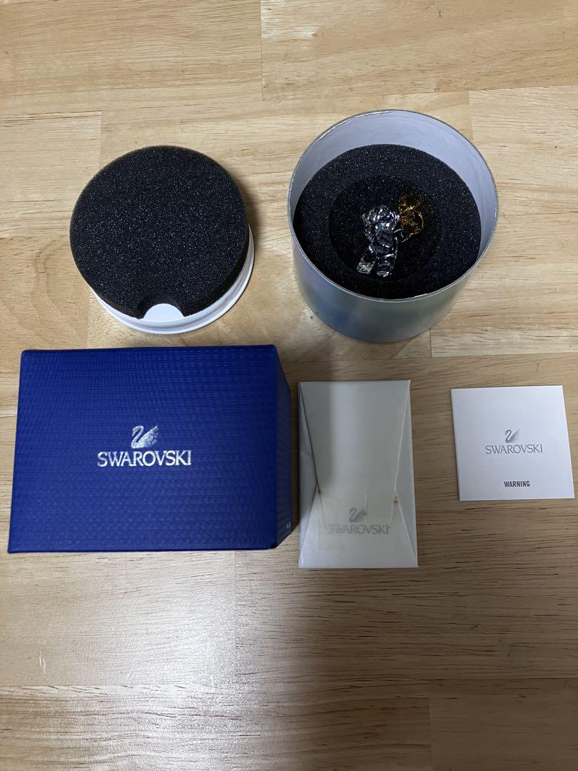 置物スワロフスキー SWAROVSKI クリスベア No.5