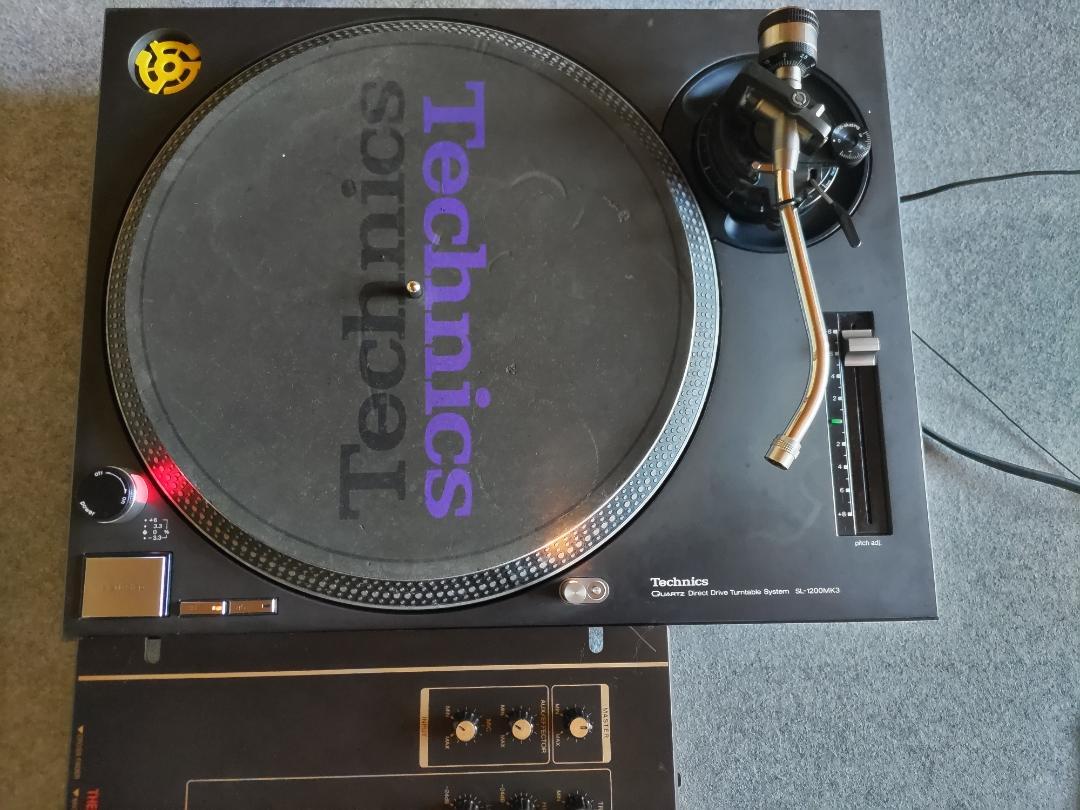 テクニクス TECHNICS SL-1200MK3×2 SH-EX1200×1