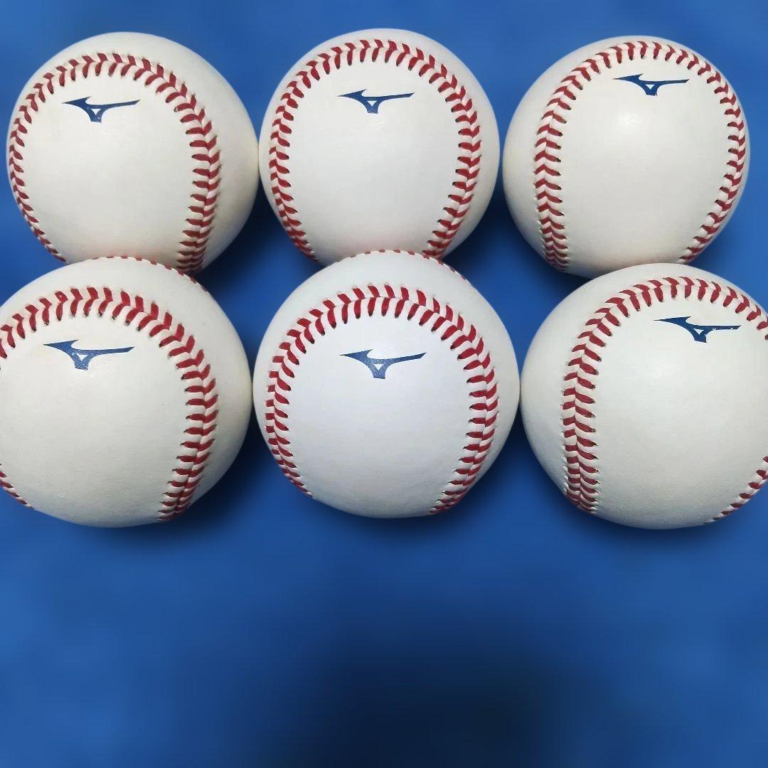 NPB公式試合球6球セット(ほぼ新品に近いです!)12月は、1000円up NPB公式試合球6球セット(ほぼ新品に近いです!)12月は、1000円up