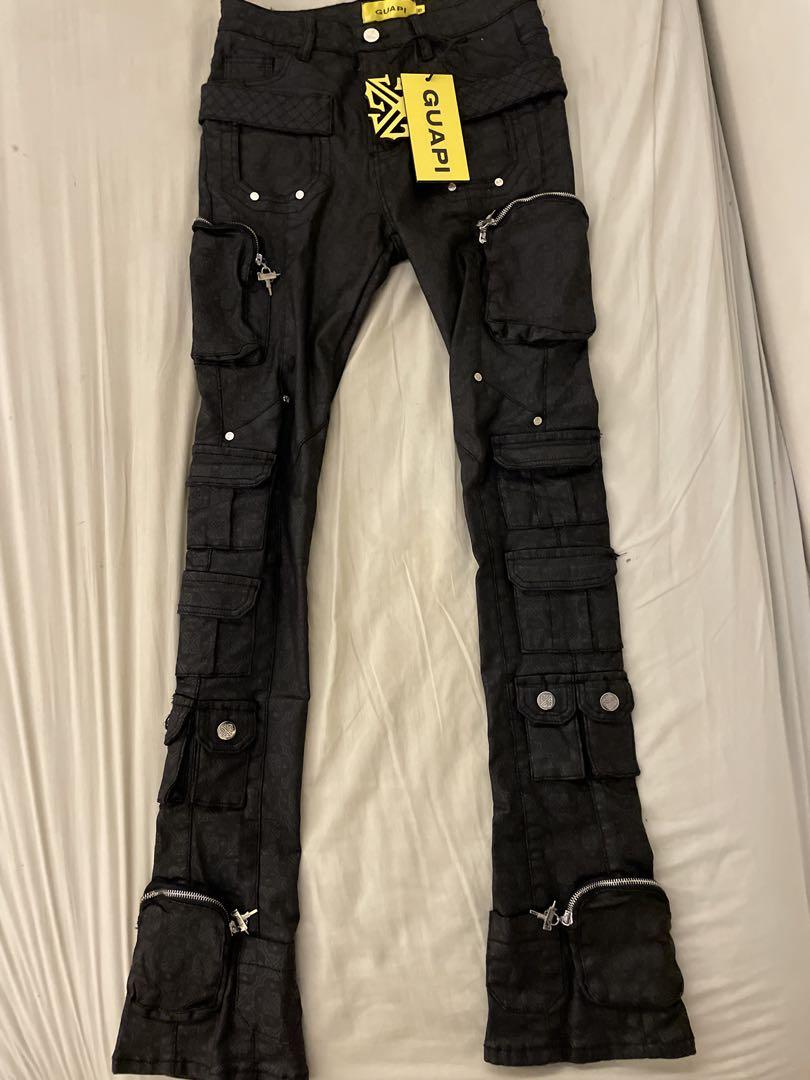 パンツ GUAPI MONOGRAM EMBELLISHED DENIM 30inch