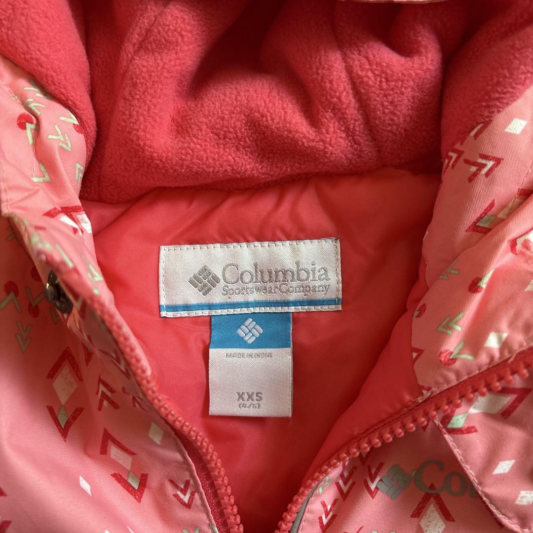 【ほぼ新品】Columbia 子供用 スキーウェア上下セットXXS