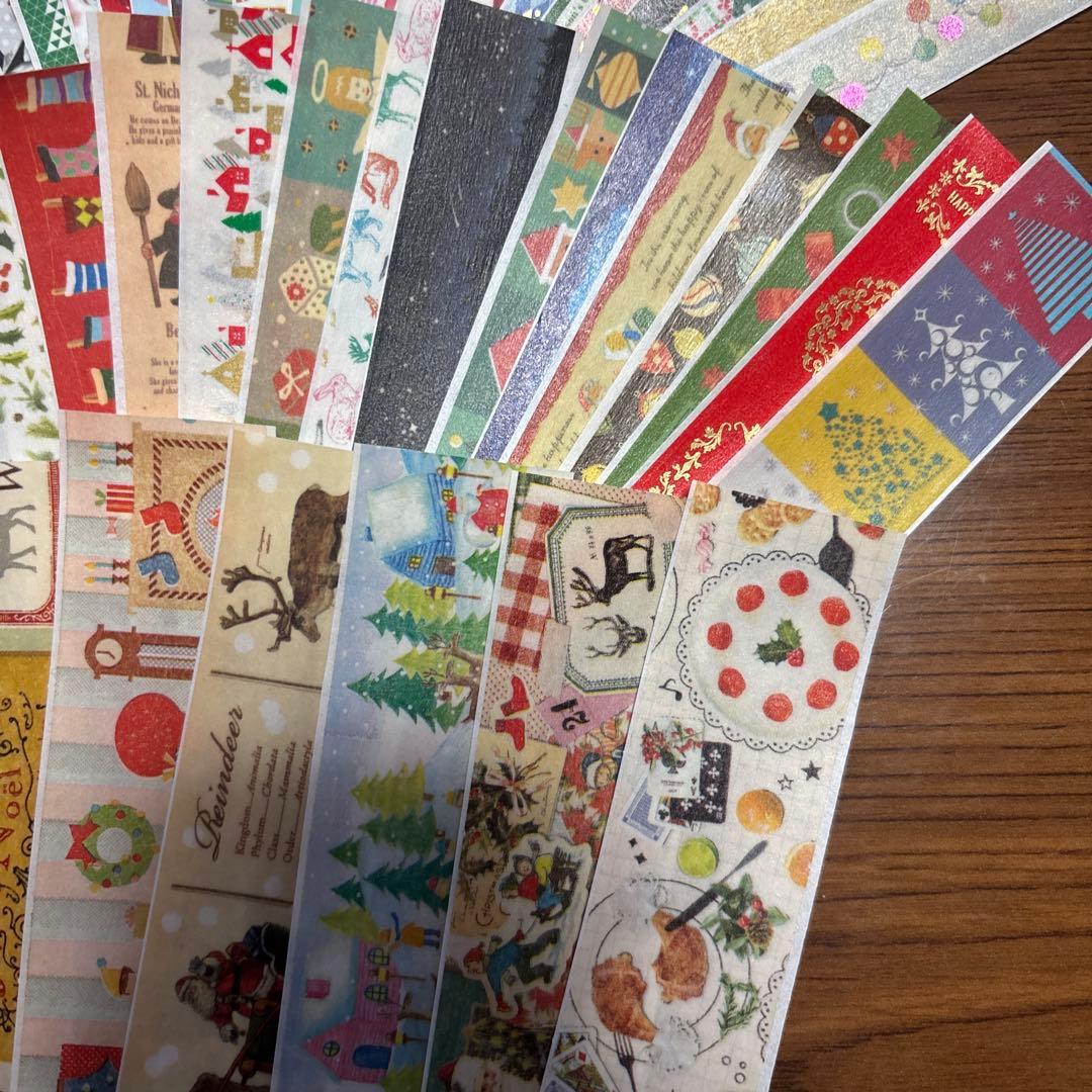 クリスマスmtカモ井 フレークシール マスキングテープ クリスマスmtカモ井 フレークシール マスキングテープ