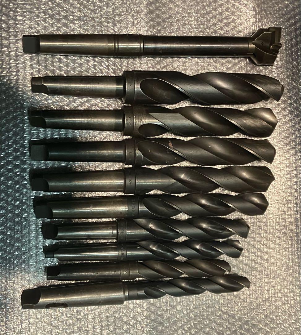 おまけつき 大径テーパーシャンクドリルセット傷や汚れあり