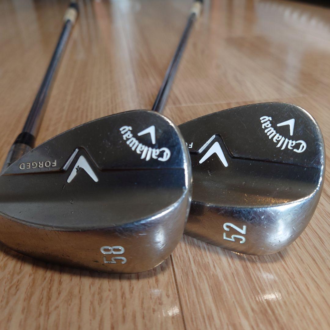 Callaway Jaws Forged 52度 58度 ウェッジ 2本セット - メルカリ