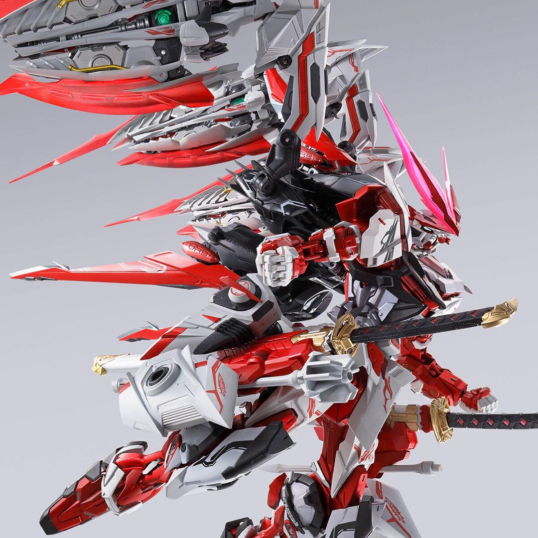 メタルビルド ガンダムアストレイ レッドドラゴニクス&交換パーツ 輸送箱未開封 METAL BUILD ガンダムアストレイ レッドドラゴニクス+交換用パーツ