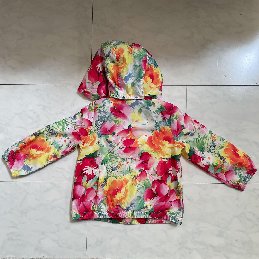 上等な baby Gap 95センチ 花柄ウィンドブレーカー 上等な baby Gap 95センチ 花柄ウィンドブレーカー