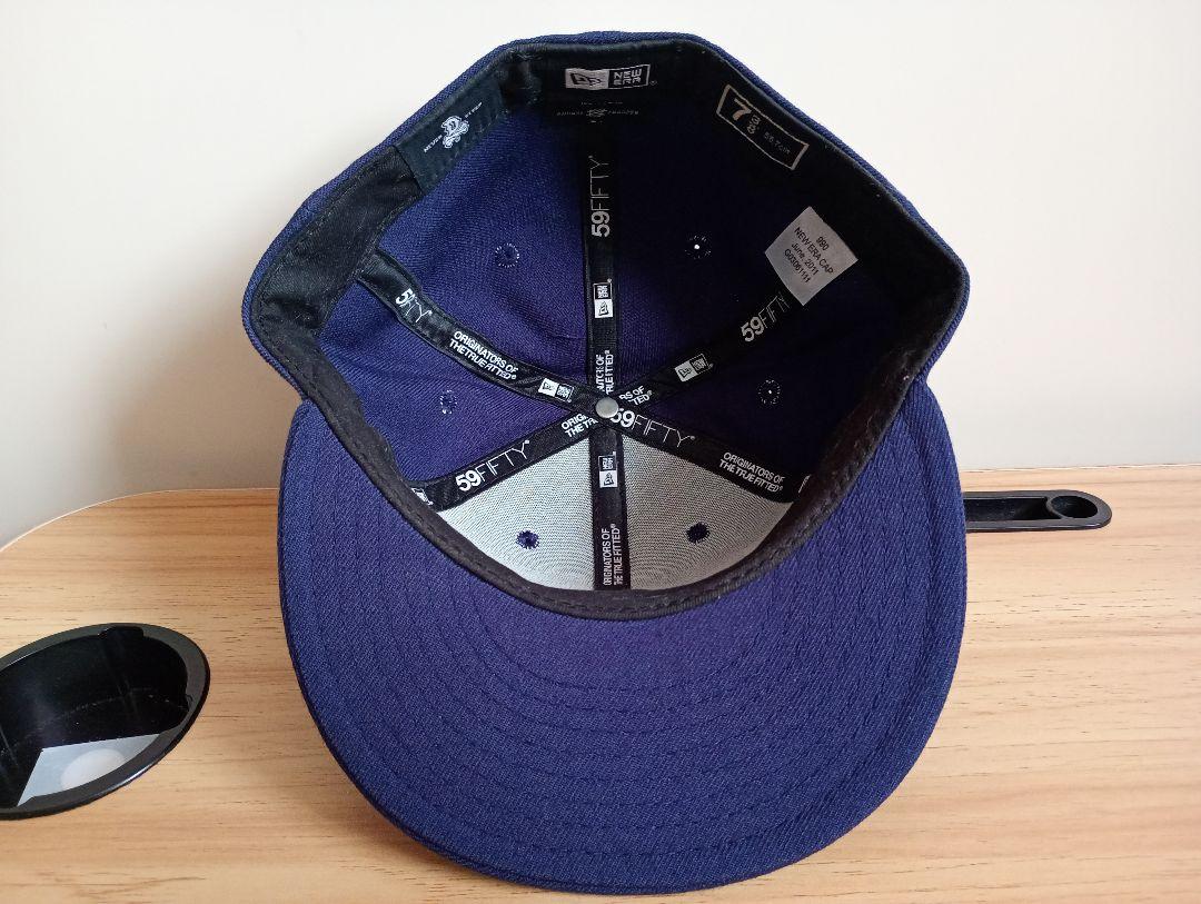 DISSIZIT! 59FIFTY キャップ ネイビー 7 3/8
