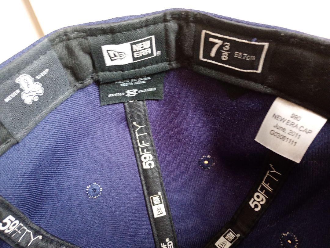 DISSIZIT! 59FIFTY キャップ ネイビー 7 3/8