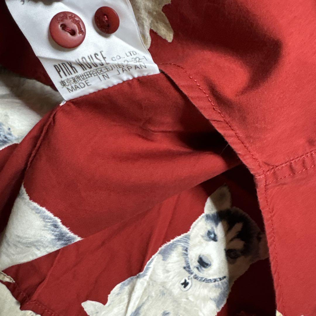 Karl Helmut ハスキー プリント 柄シャツ - メルカリ