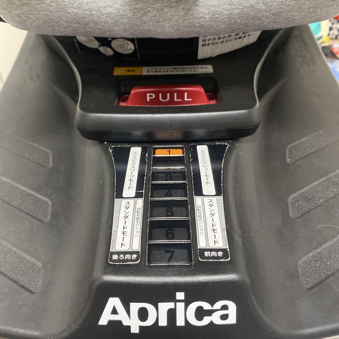 Aprica チャイルドシート  クルリラ　色グレー