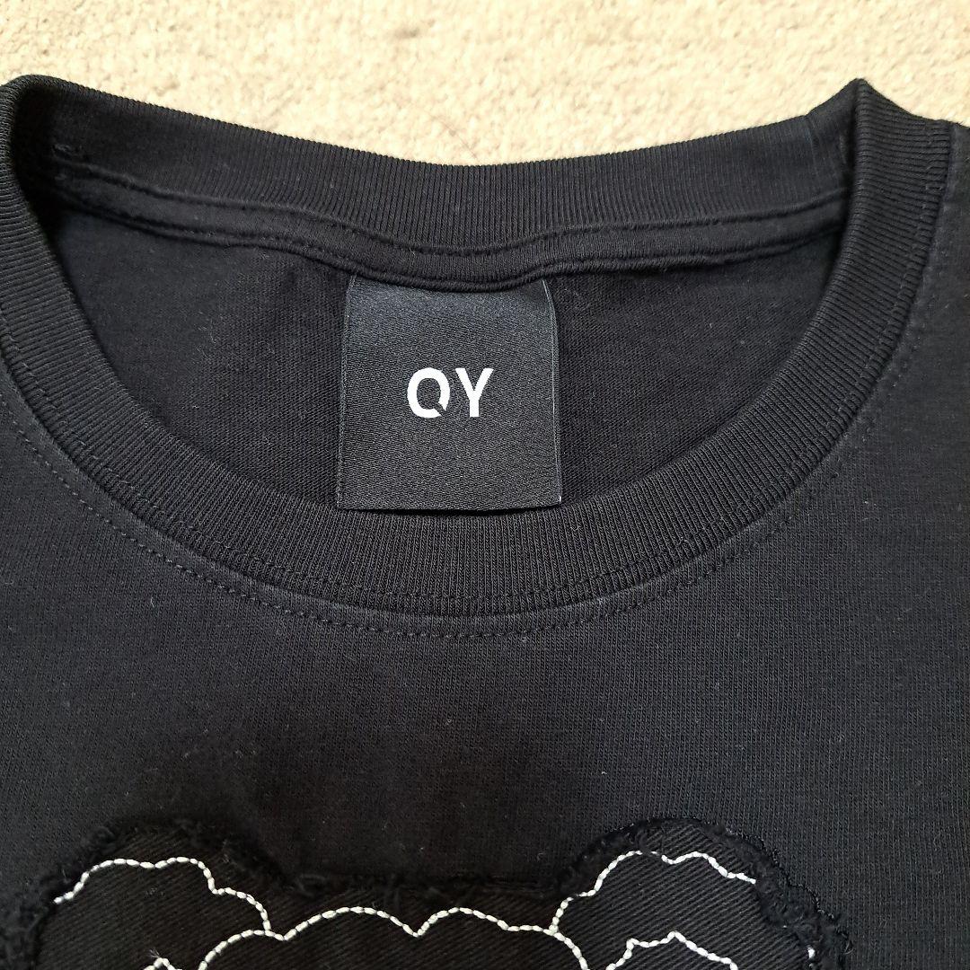 OY CUTTING PATCH ODOLLY CROP クマ Tシャツ 黒 - メルカリ