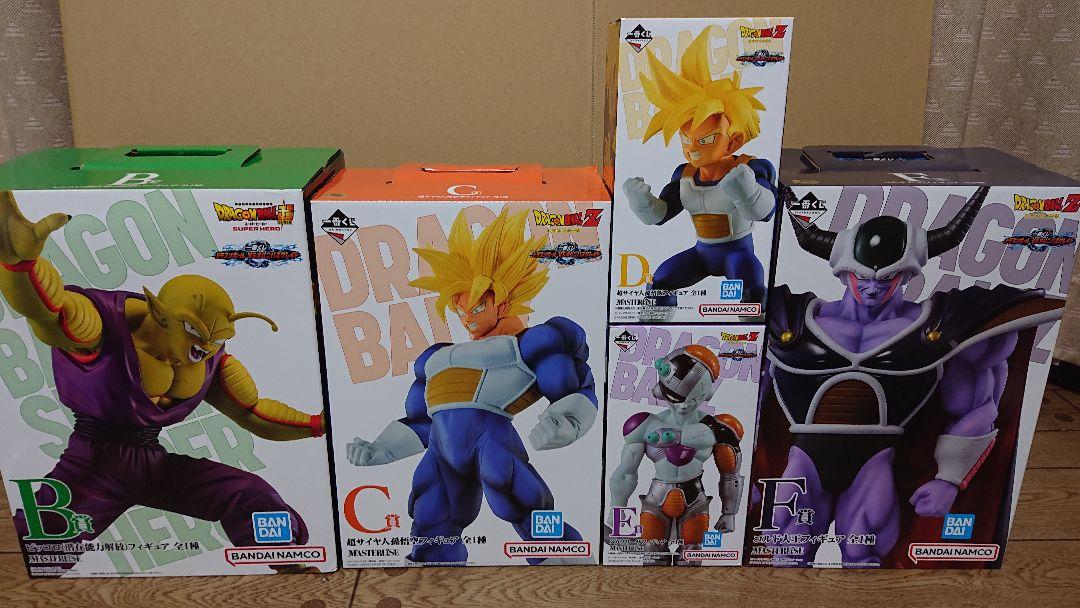 1番くじ 一番くじ ドラゴンボール フィギュア5体セット