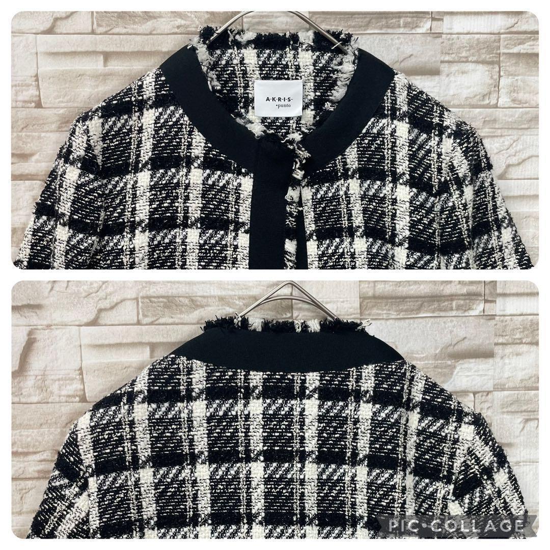 50％OFF】 AKRIS アクリス ジャケット コート 黒 ブラック