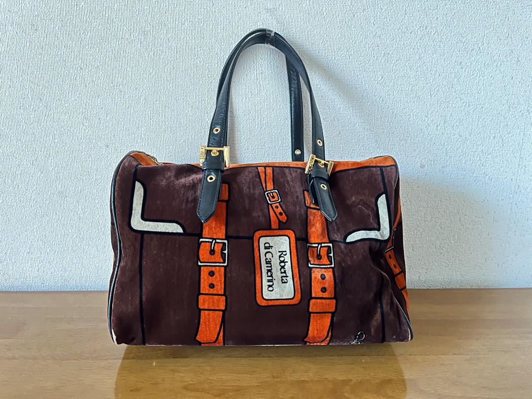 Roberta di Camerino ボストンバッグ　ハンドバッグ　秋
