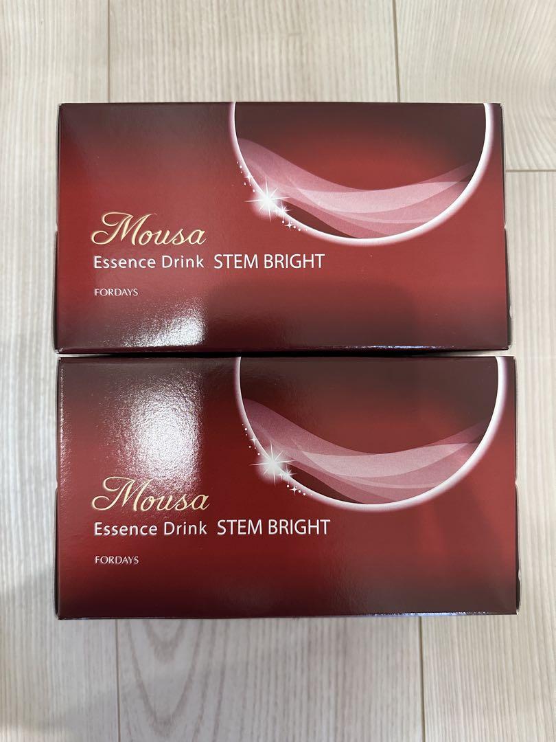 Mousa Essence Drink STEM BRIGHT 2箱セット - メルカリ