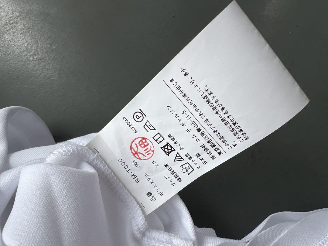 【24ss】コムデギャルソン コムコム 短冊 ノースリーブ Tシャツ XS