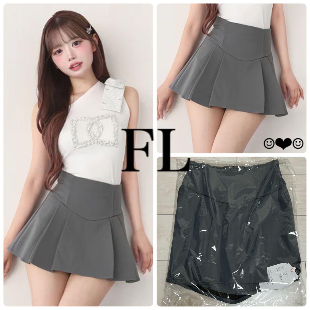 Darich♡美シルエットミニスカート♡グレー♡FL