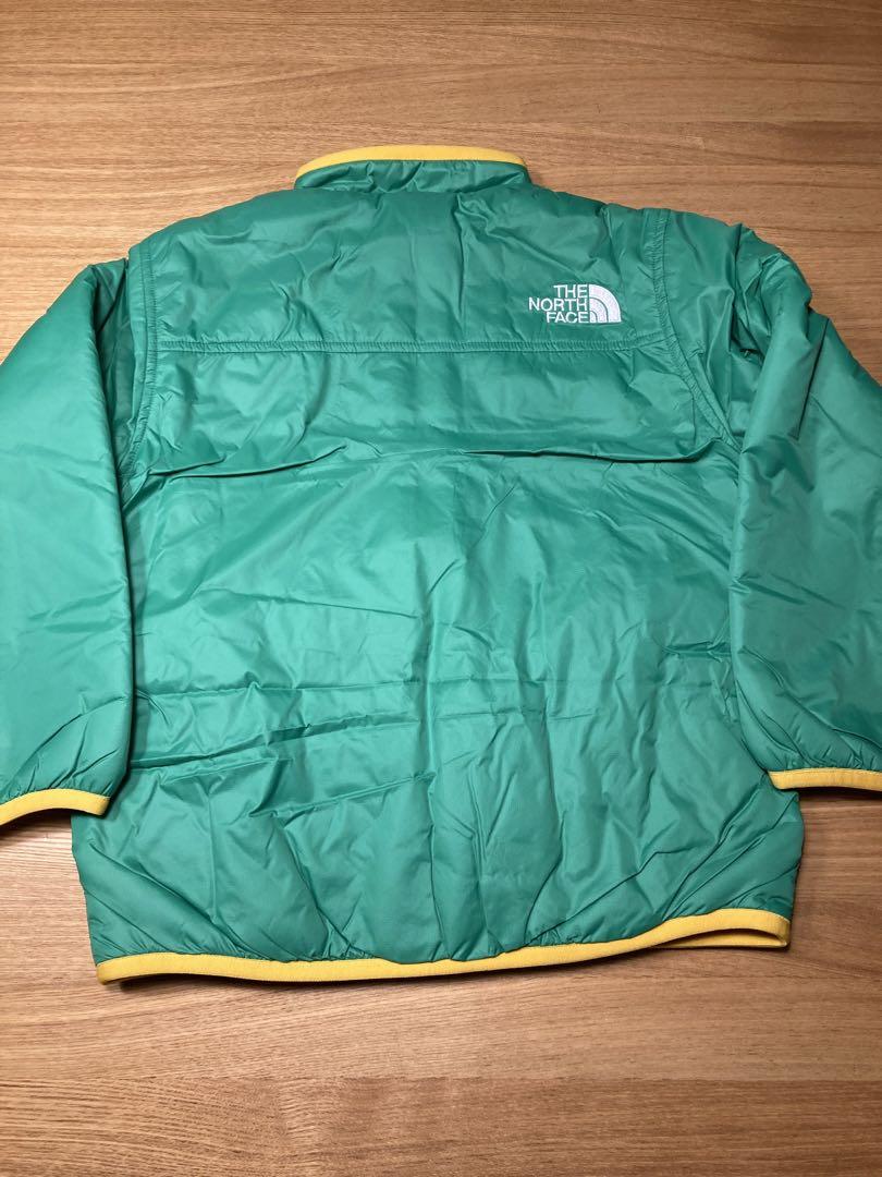 新品　THE NORTH FACE キッズ ジャケット 緑/黄色