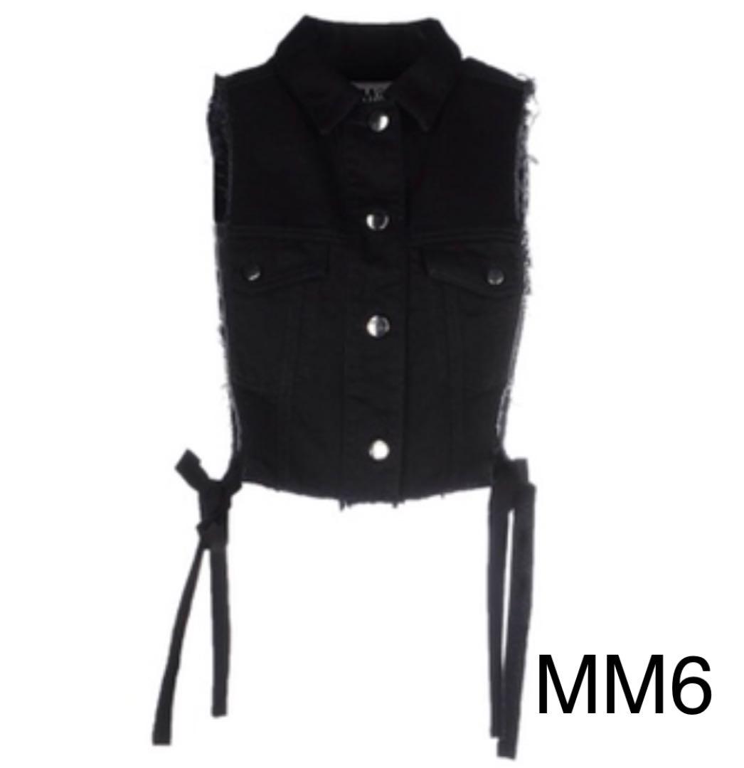 S【国内発送】 特別お値下げ!【未着用】MM6 裾リボン付きデニムベスト Gジャン/デニムジャケット レディースS¥9,900-www.camarajacobina.ba.gov.br S【国内発送】 特別お値下げ!【未着用】MM6 裾リボン付きデニムベスト Gジャン/デニムジャケット レディースS¥9,900-www.camarajacobina.ba.gov.br