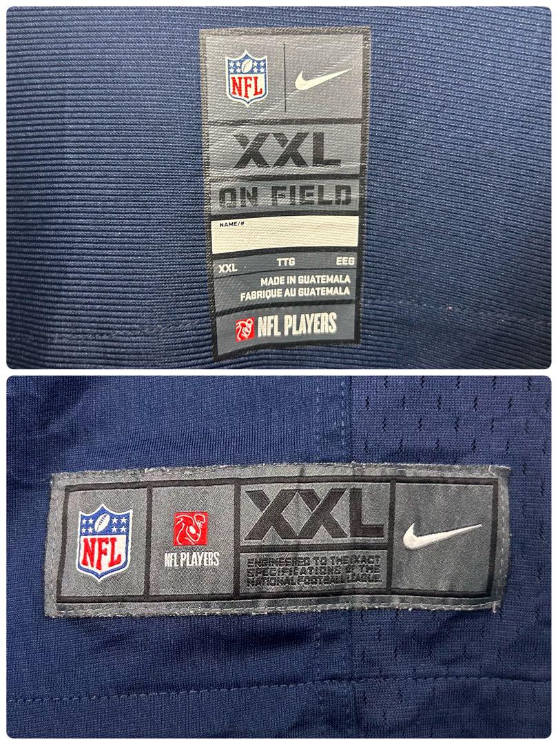 ナイキ NFL プリントチームロゴ シーホークス ゲームシャツ 2XL 5372