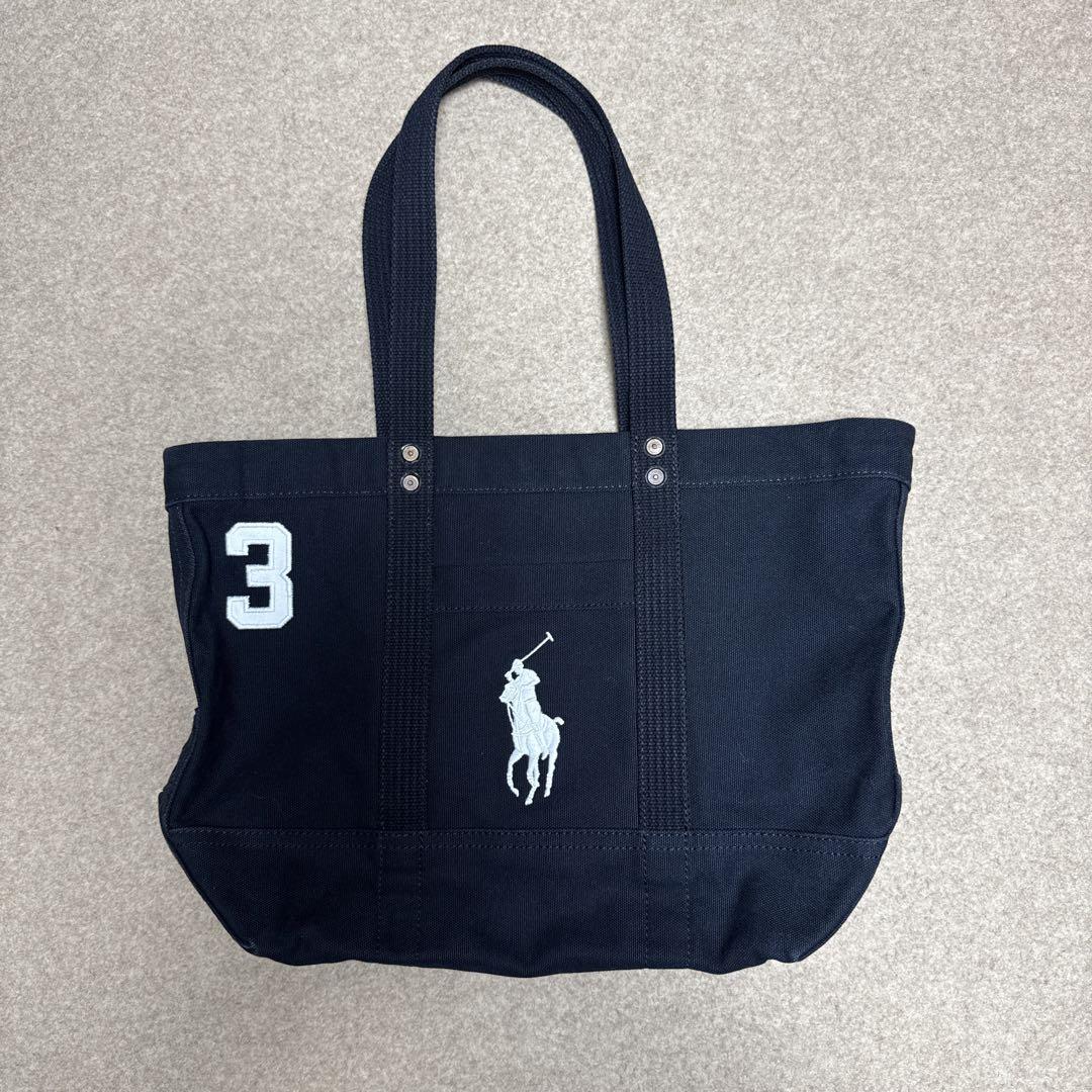 Polo Ralph Laurenブラック トートバッグ