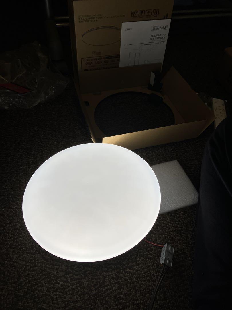 【新品】LEDシーリングライト6畳 調色機能付き