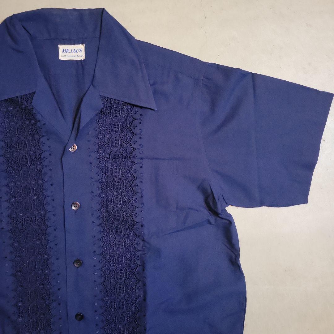 60-70s vintage cuban shirt キューバシャツ