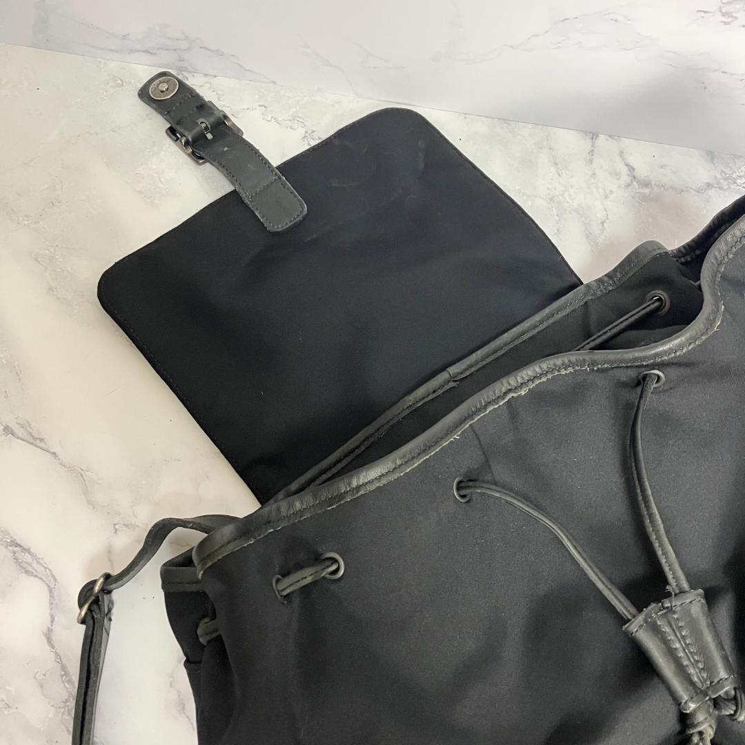B236【大容量】COACH★リュック バックパック　ブラック 6243
