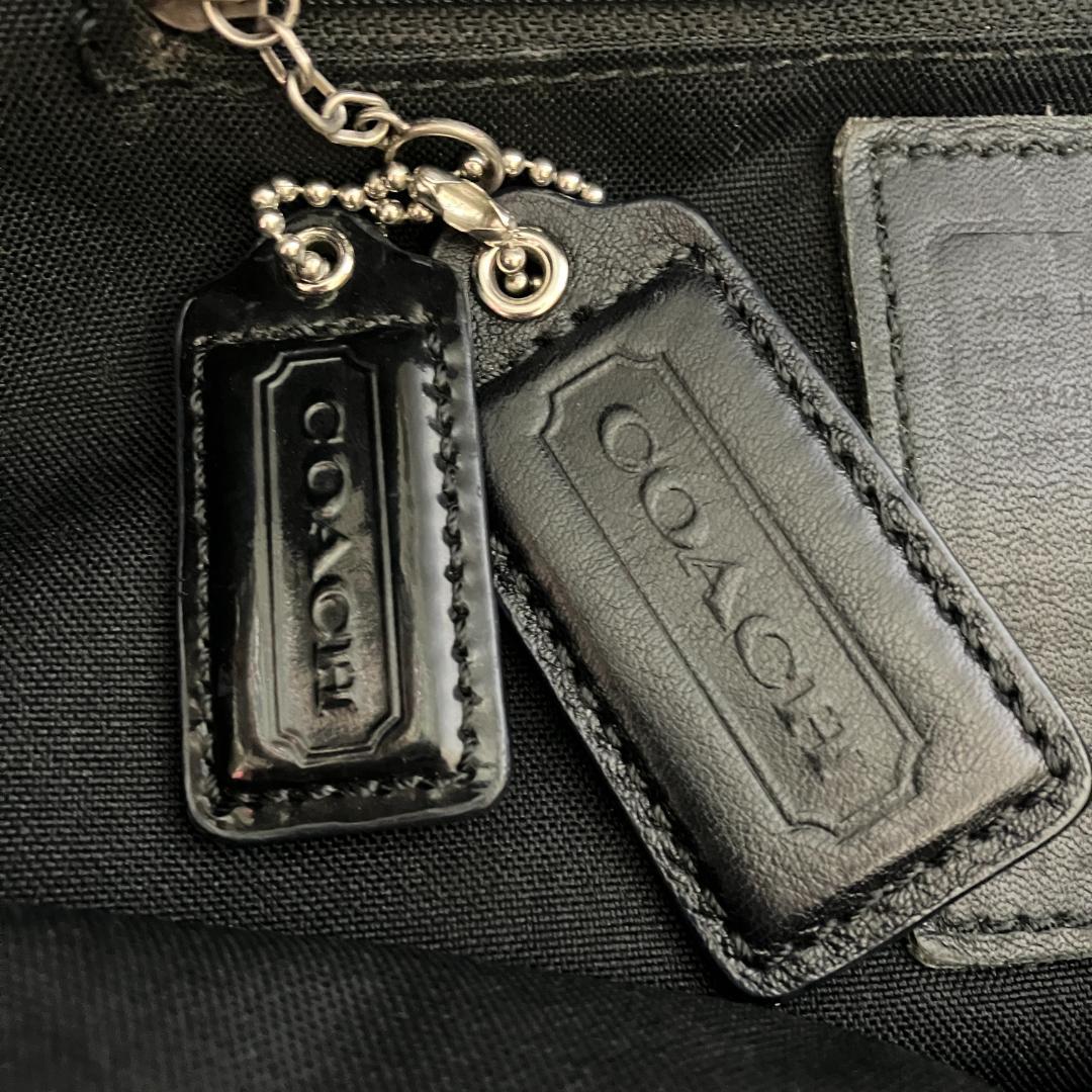 B236【大容量】COACH★リュック バックパック　ブラック 6243