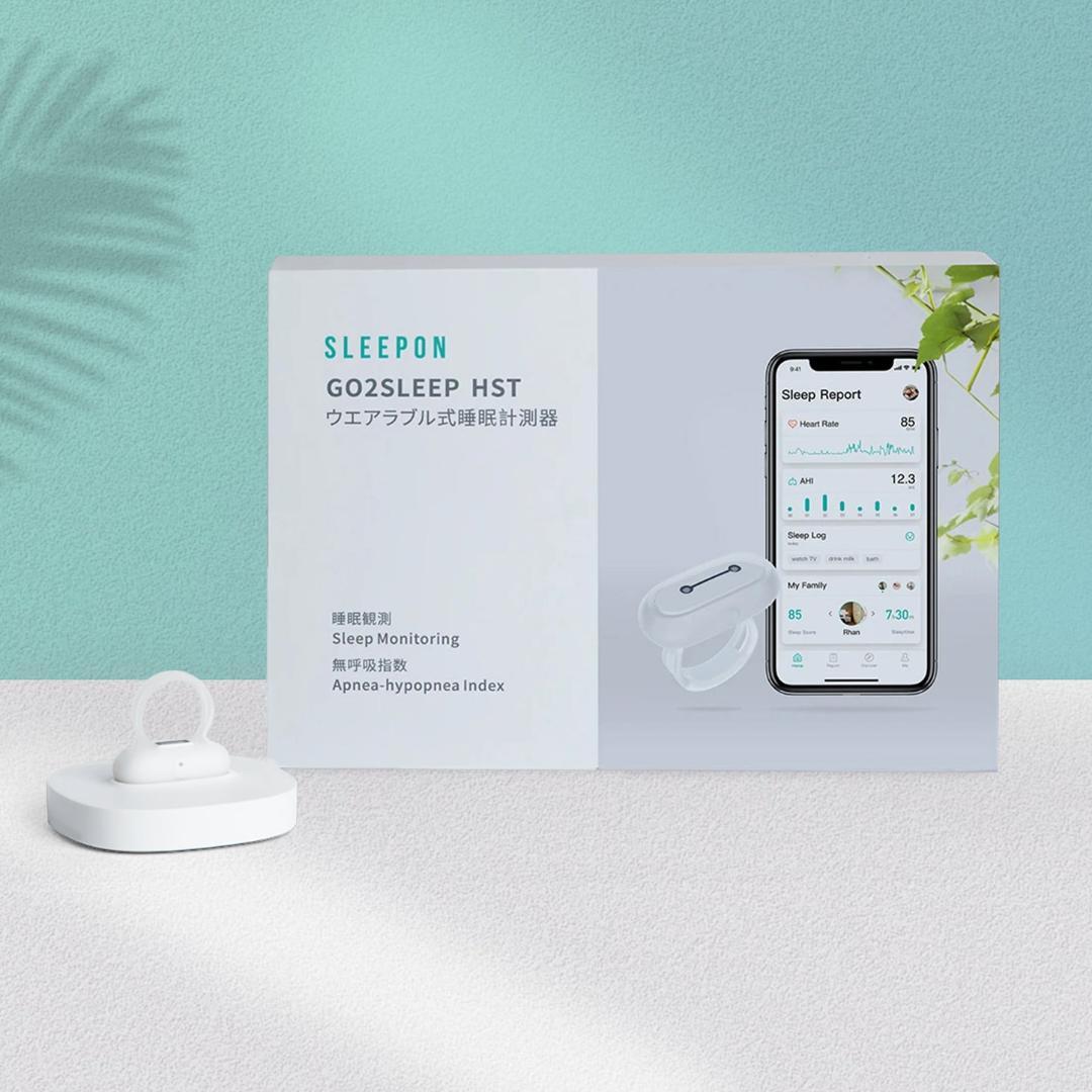 SLEEPON Go2sleep HST ウェアラブル式睡眠計測器 美品