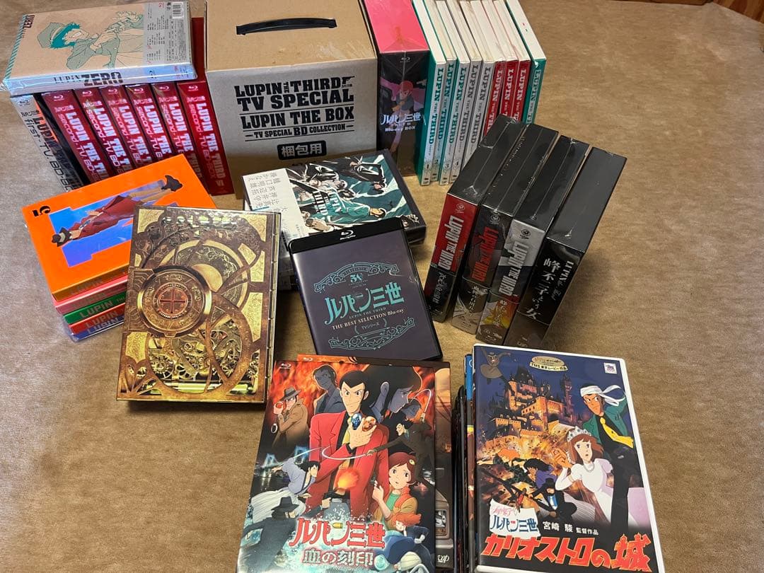 ルパン三世　Blu-ray一部DVDファーストからルパン三世ゼロまでオールセット