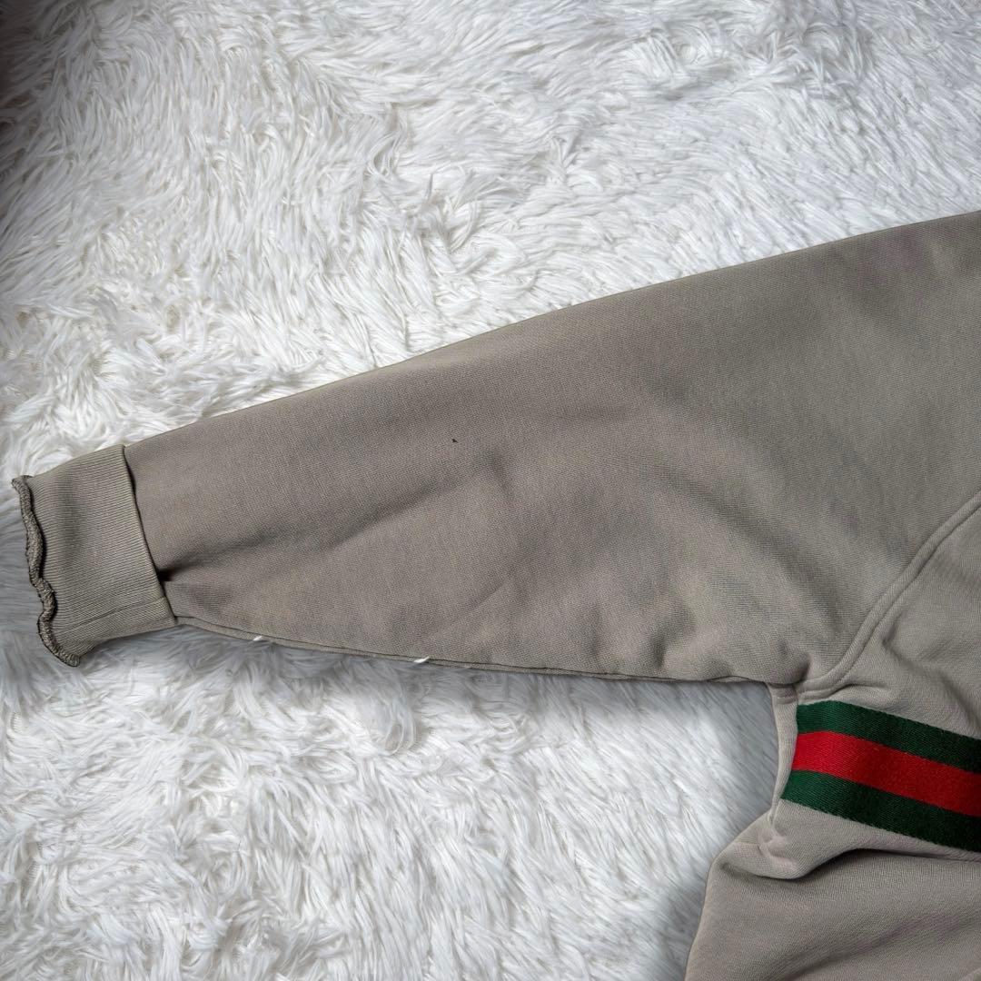 GUCCI グッチ スウェット パーカー ハーフジップ シェリーライン XS GUCCI グッチ スウェット パーカー ハーフジップ シェリーライン XS