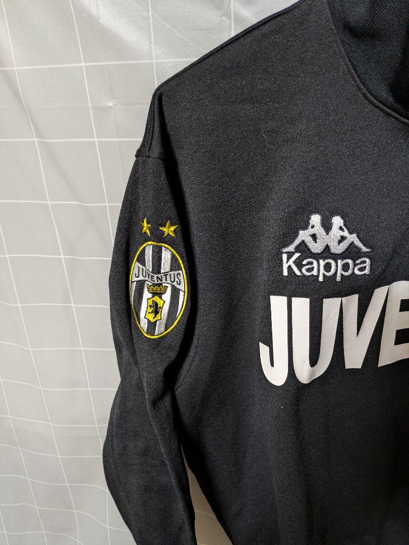 レア ユベントス Kappa JUVENTUS ハーフジップウェア スウェット